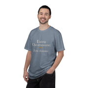 Extra Chromosome. Extra Awesome. Blue Unisex Tee