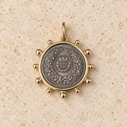 French Horticole De Dison Coin Pendant