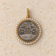 The Rose Garden Coin Pendant